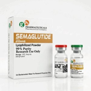 Vial de Semaglutida Wegovy de 20 mg de venta en Suplementos Monterrey con envío express a todo México.