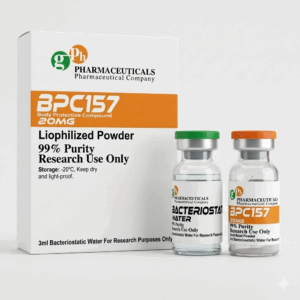 Vial de BPC-157 de 20 mg de venta en Suplementos Monterrey con envío express a todo México.