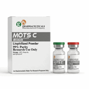 Vial de MOTS-c de 80 mg de venta en Suplementos Monterrey con envío express a todo México.