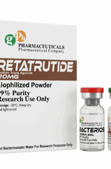 Vial de Retatrutide de 20 mg triple agonista de venta en Suplementos Monterrey con envío express a todo México.