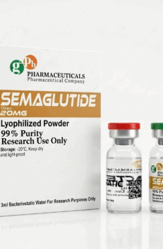 Vial de Semaglutida Wegovy de 20 mg de venta en Suplementos Monterrey con envío express a todo México.