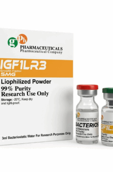 Vial de IGF-1 LR3 de 5 mg de venta en Suplementos Monterrey con envío express a todo México.